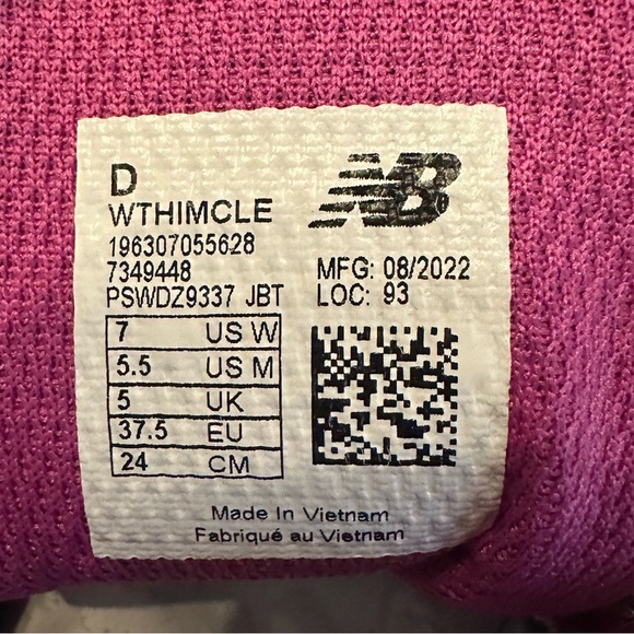 NIB New Balance Fresh Foam X Hierro Mid 7W Bungee Brindle Trail Running Hiking - Picture 12 of 13